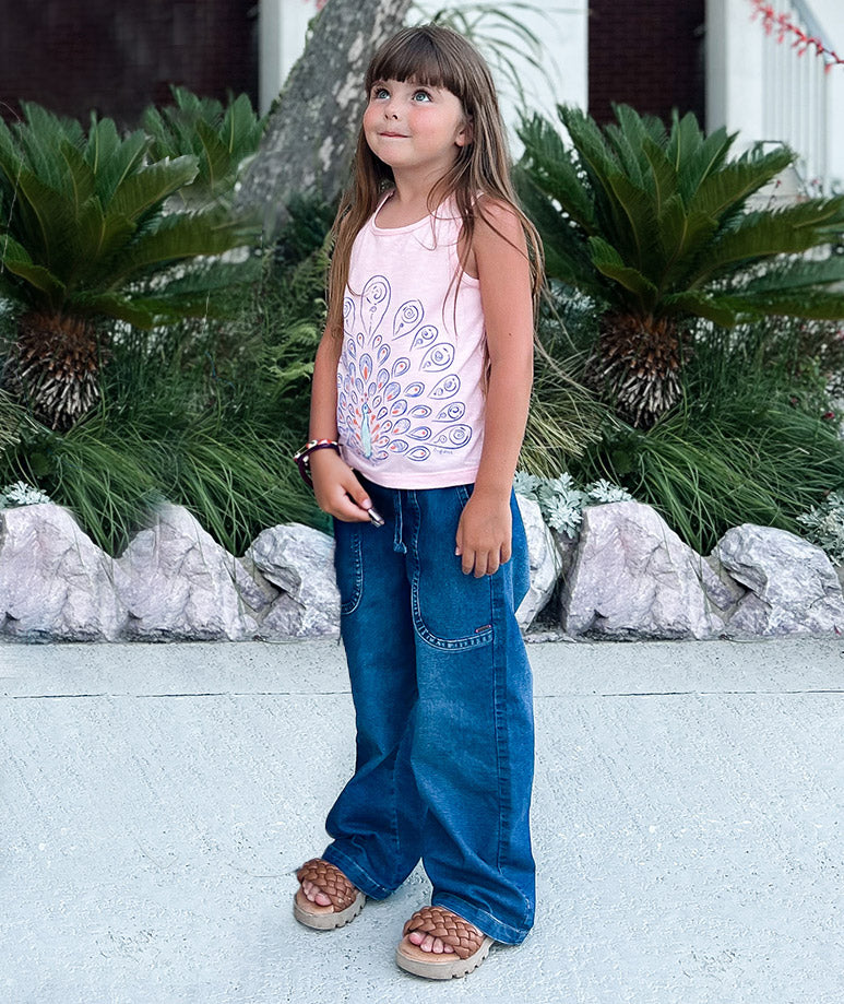 Relaxed Fit Jeans with Big Pockets