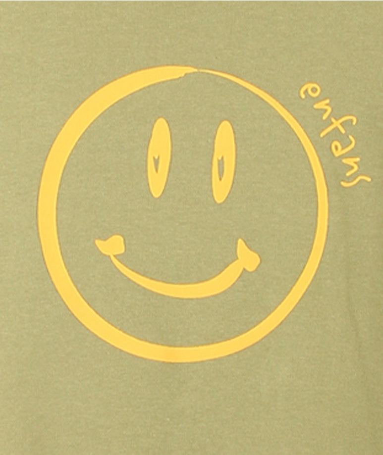 Green Smiley Enfans Sweatshirt