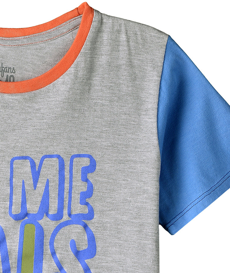 Grey Graphic T-Shirt
